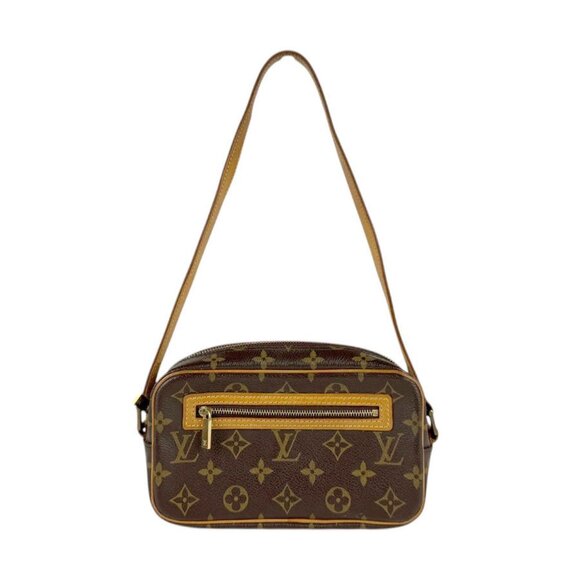 LOUIS VUITTON Brown Monogram Shoulder Bag - Picture 1 of 5